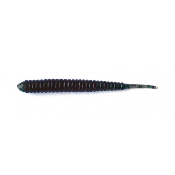 Приманка силиконовая для рыбалки, Taipan Pass-Worm, 2,0 дюйма, 20шт/уп, цвет №01 Green pumpkin